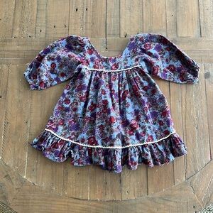 Elestory chambray floral dress